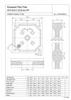630 MM filter press plate drawing